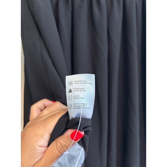 Chaser beaded star black maxi dress sz M - Picture 16 of 16